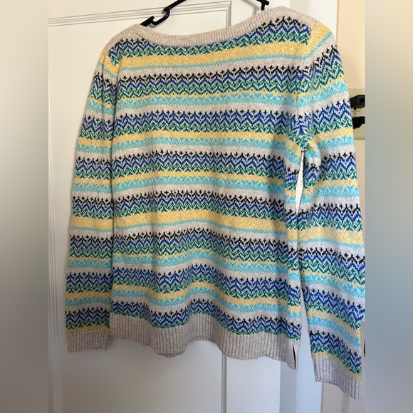 Talbots Colorful Patterned Sweater - Picture 4 of 5